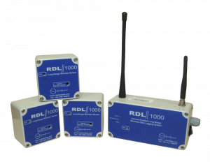 RDL1000 environmental monitoring system with 3 sensors