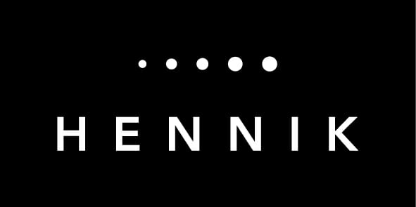 Hennik Group Logo MASTER black background