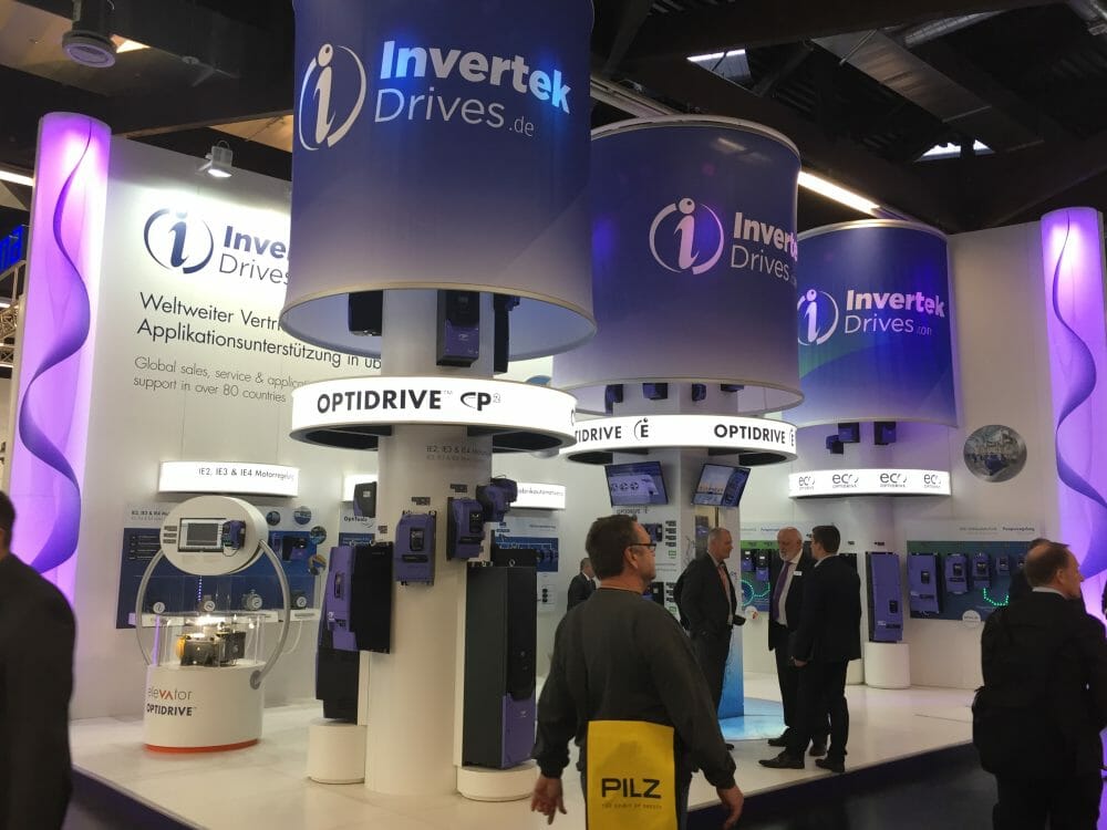 Invertek’s stand at SPS IPC Drives 2015