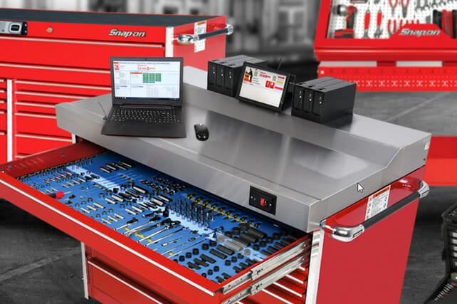 Snap-on's Level 5™ asset management system is network ready