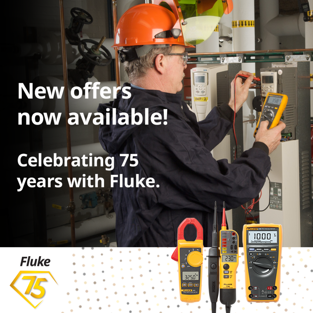 Fluke 1664FC Multifunction Installation Tester & Fluke 117 Digital